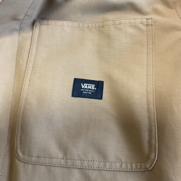 Vans Men's Tan Military Field Jacket - Picture 5 of 7